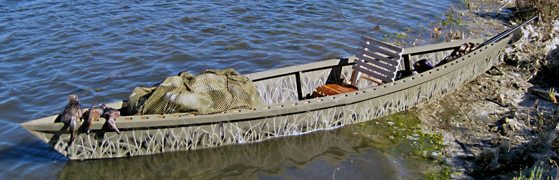 Duck Hunting Canoe