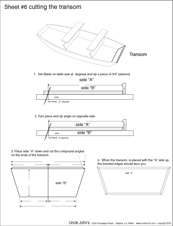 Jon boat plans wooden boat kits