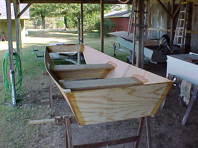 Jon-boat photos from kit builders wooden boat kits