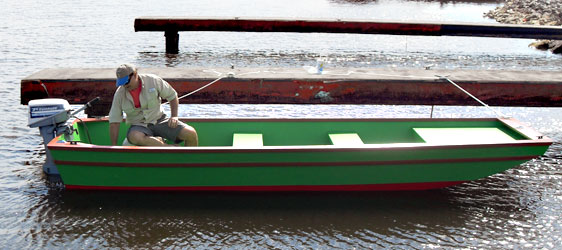 ... wooden boat building free boat plan tools and materials marine plywood Jon-boat photos from kit builders wooden boat kits