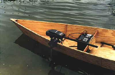 Cajun Pirogue wooden boat kit Steve