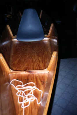 Cajun Pirogue wooden boat kit Steve