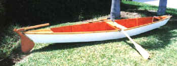 Cajun Pirogue wooden boat kit 