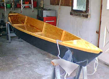 Cajun Pirogue wooden boat kit 