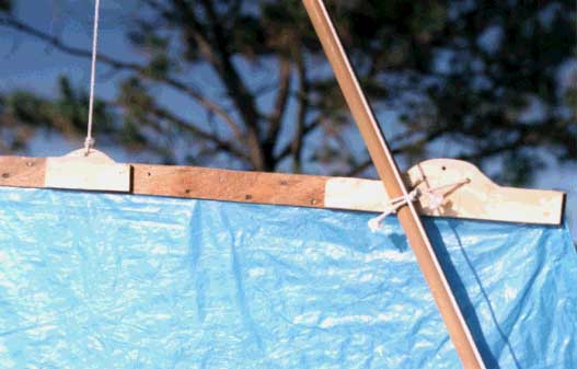 sail attachment pirogue boat kit