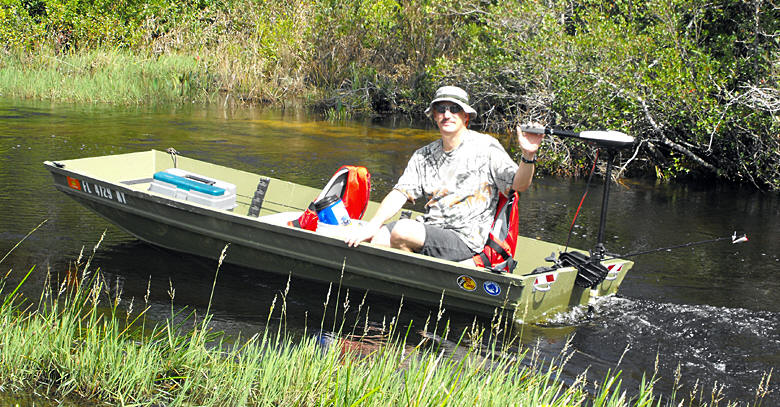 Jon-boat photos from kit builders wooden boat kits